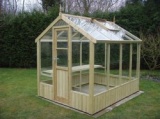 Swallow 6'-8 x 12'-7 Wooden Greenhouse